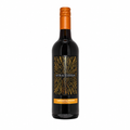 Bottle of Otra Tierra Cabernet Sauvignon from Chile's Valle Central, with a black and gold starburst label